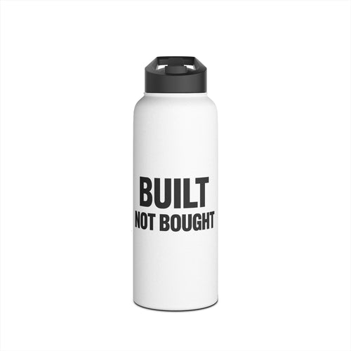 Fitness Edelstahl Wasserflasche – Built Not Bought