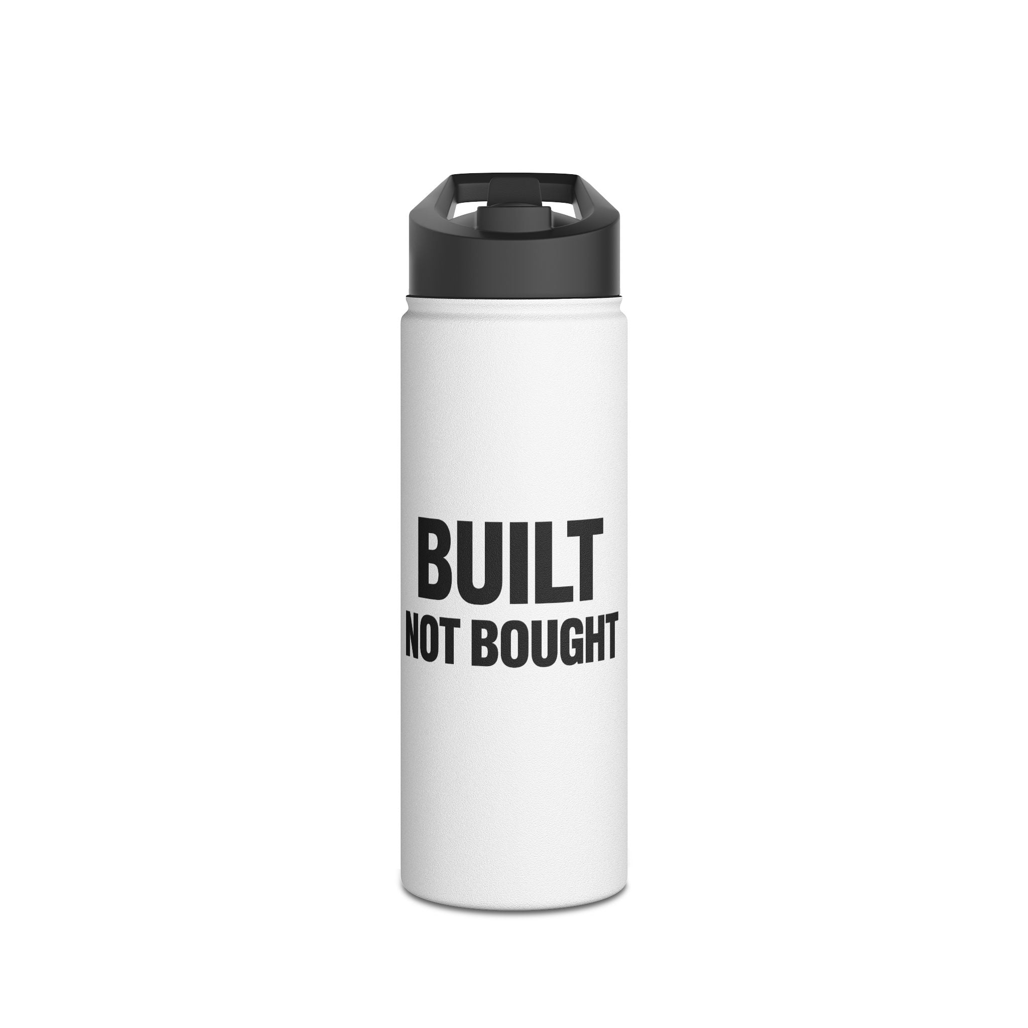 Fitness Edelstahl Wasserflasche – Built Not Bought